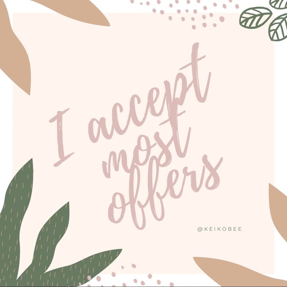 Don’t be shy! Offer me! ✨